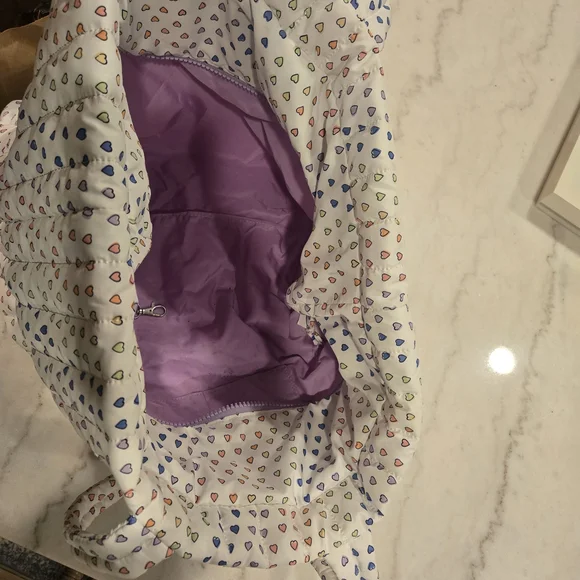 Roller Rabbit Colorful Heart Pattern Tote - Picture 3 of 5